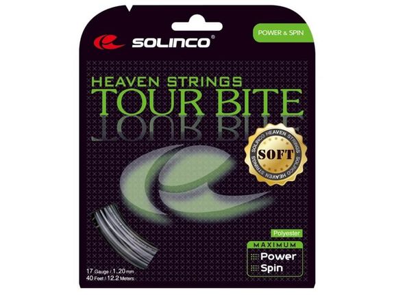 Tenisový výplet Solinco Tour Bite Soft 17 (12m, 1,20mm)